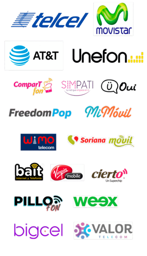 A través de nuestro sistema, podrás vender recargas electrónicas y paquetes de datos de todas las compañías disponibles, a cualquier número celular del país y con un sólo saldo en tu comercio.